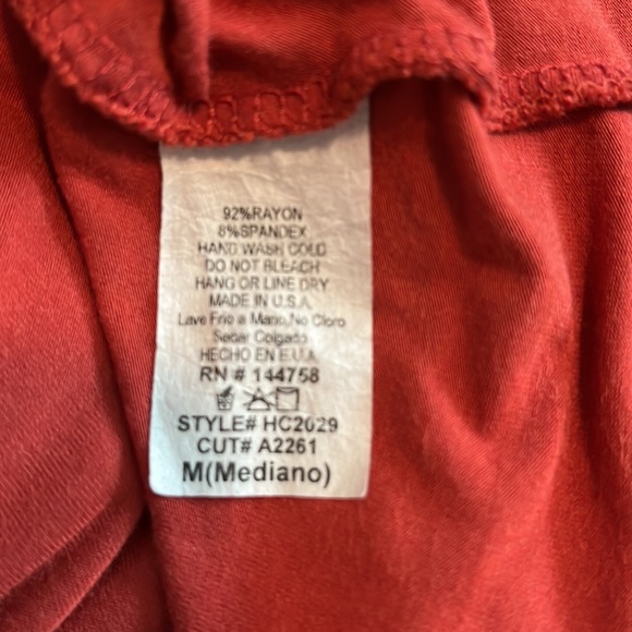 Lime n Chili Criss Cross Women Short Sleeve Top Size Medium - Picture 7 of 7